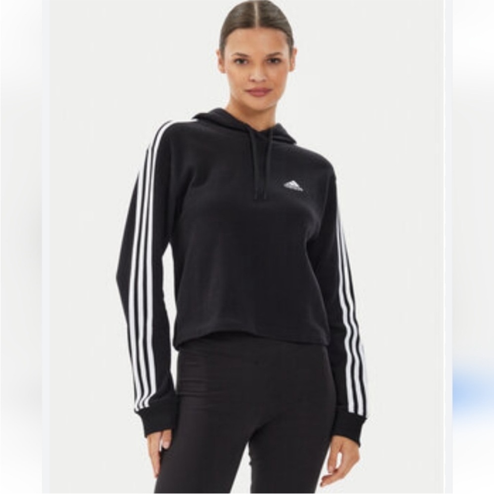 Adidas Black Large Hoodie New With